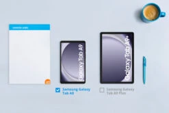 Samsung Galaxy Tab A9 8,7 Inch 128GB Wifi Grijs + Book Case Zwart -Nintendo Winkel 1994858