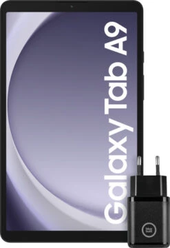 Samsung Galaxy Tab A9 8,7 Inch 64GB Wifi + 4G Grijs + BlueBuilt Oplader