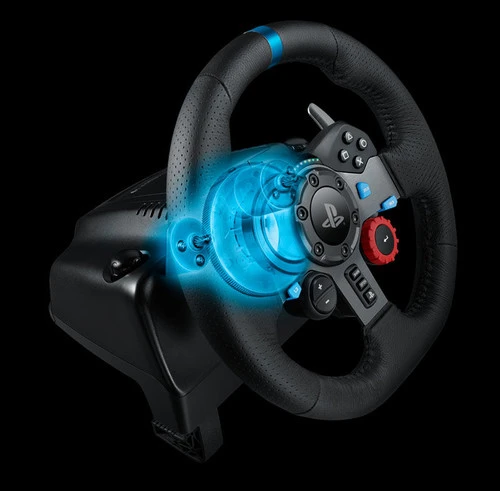 Logitech G29 Driving Force - Racestuur Voor PlayStation 5, PlayStation 4 & PC 10 Logitech G29 Driving Force - Racestuur Voor PlayStation 5, PlayStation 4 & PC - Afbeelding 10