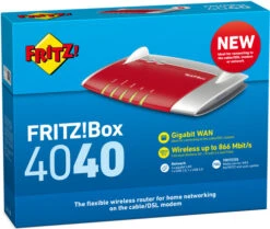 AVM FRITZ!Box 4040 + FRITZ!Repeater 1200 AX -Nintendo Winkel 982583